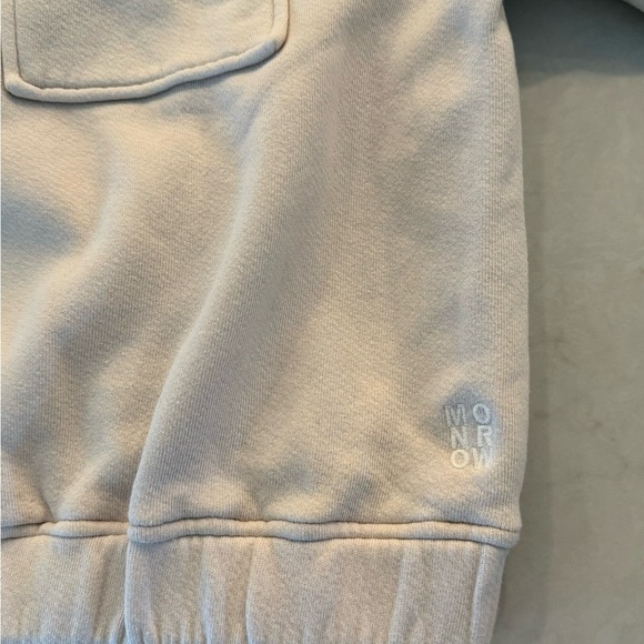 Monrow Women’s Bone Seamed Bomber Jacket Size L - Picture 6 of 15